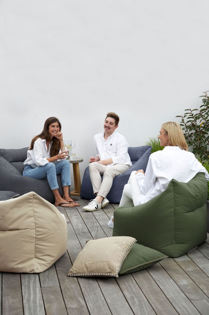 MM Linen - Kalo - Outdoor Bean Chair - Natural image 1